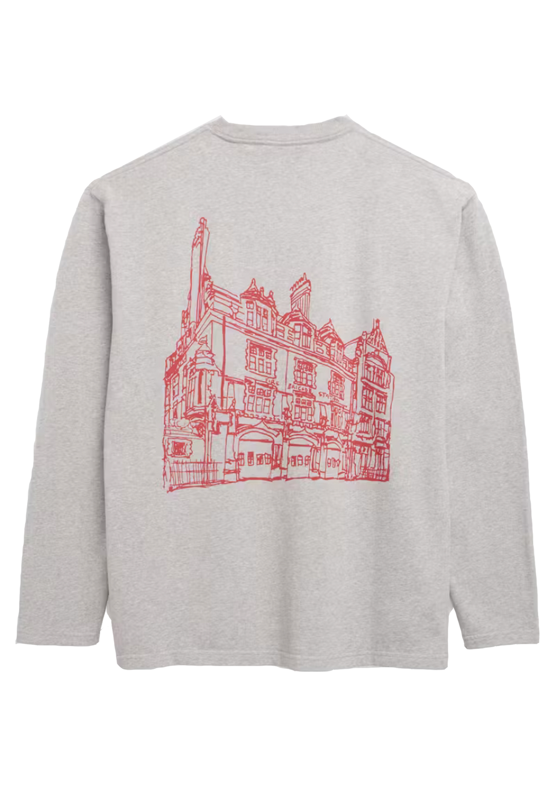 Chiltern Firehouse x Highsnobiety Graphic-Print Long-Sleeve Cotton-Jersey T-shirt