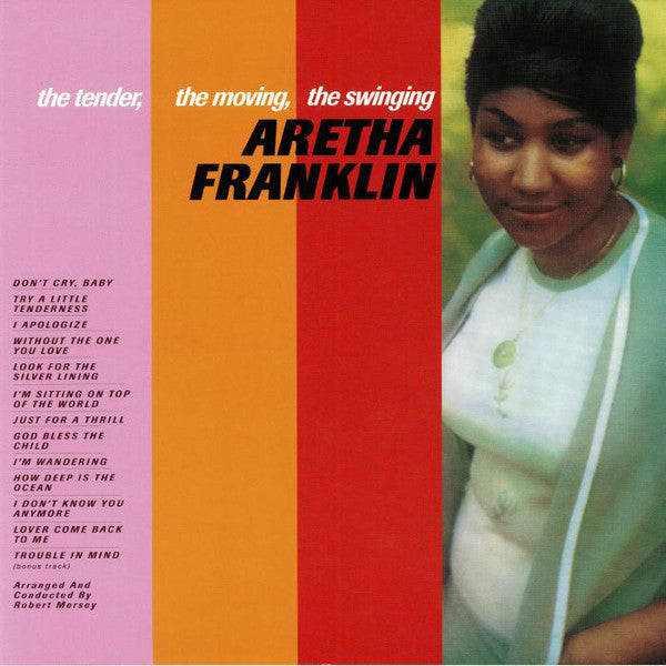 Vinyl LP: Aretha Franklin - the tender, the moving, the swinging