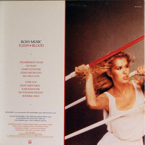 Vinyl LP: Roxy Music-Flesh + Blood (signed)