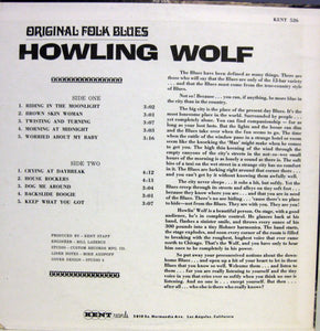 Vinyl LP: Howlin' Wolf-Original Folk Blues