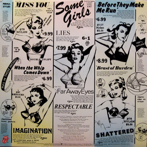 Vinyl LP: The Rolling Stones-Some Girls